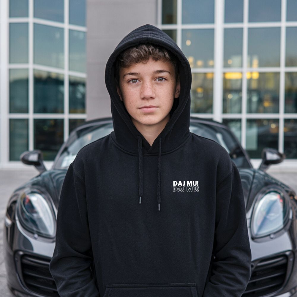 BLUZA CZARNA wzór DA02