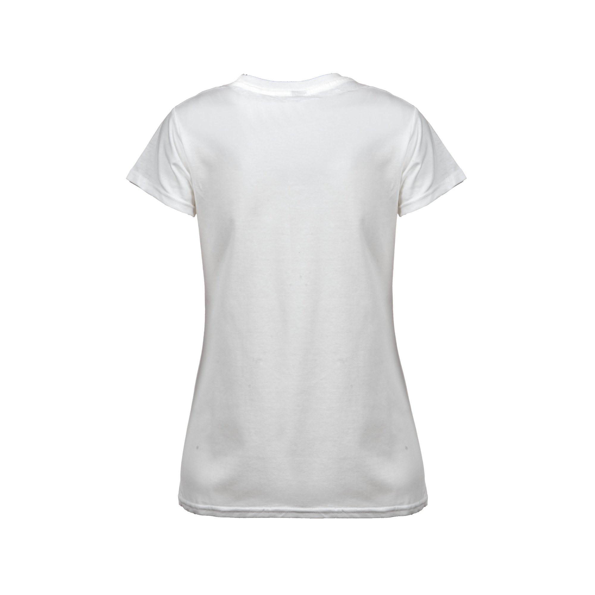 Damska koszulka biała - I LIKE CARSPOTTING (błękitny nadruk z przodu) - obrazek 2